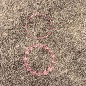 Clearance Beautiful Pink and Light Blue Bracelets